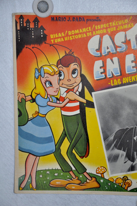 Castillos En El Aire 1938 Mexican Lobby Card Movie Poster Dave Fleischer Cartoon   - TvMovieCards.com