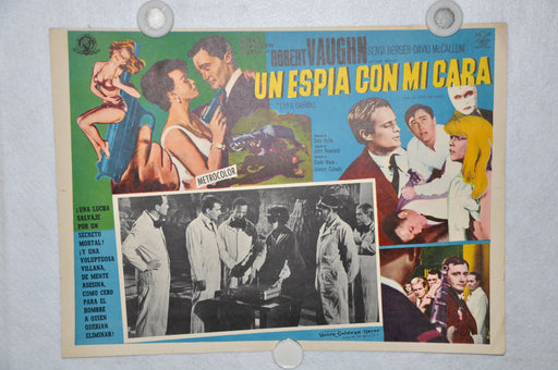 The Man From Uncle - The Spy With My Face 1965 Mexican Lobby Card Movie Poster   - TvMovieCards.com