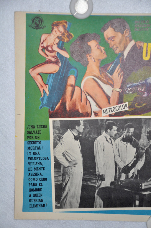 The Man From Uncle - The Spy With My Face 1965 Mexican Lobby Card Movie Poster   - TvMovieCards.com