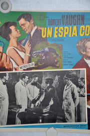 The Man From Uncle - The Spy With My Face 1965 Mexican Lobby Card Movie Poster   - TvMovieCards.com