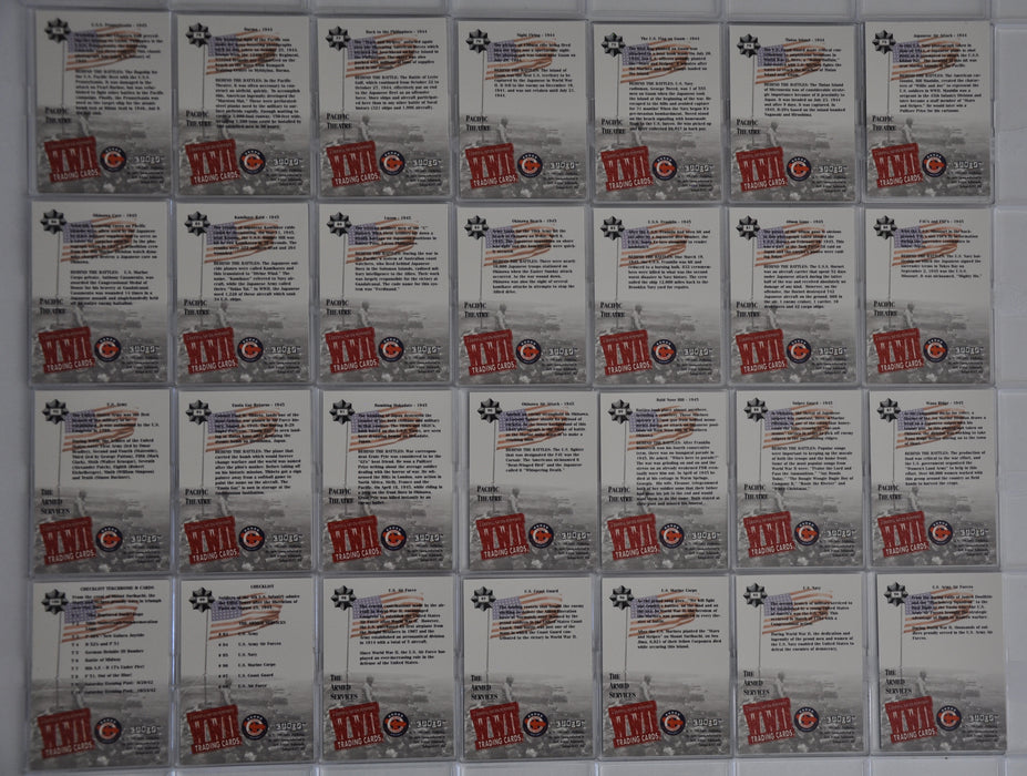 World War II A Grateful Nation Remembers Base Card Set 100 Cards Cardz 1994   - TvMovieCards.com
