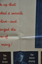 1956 Miracle in the Rain Original 1SH Movie Poster Jane Wyman Van Johnson   - TvMovieCards.com