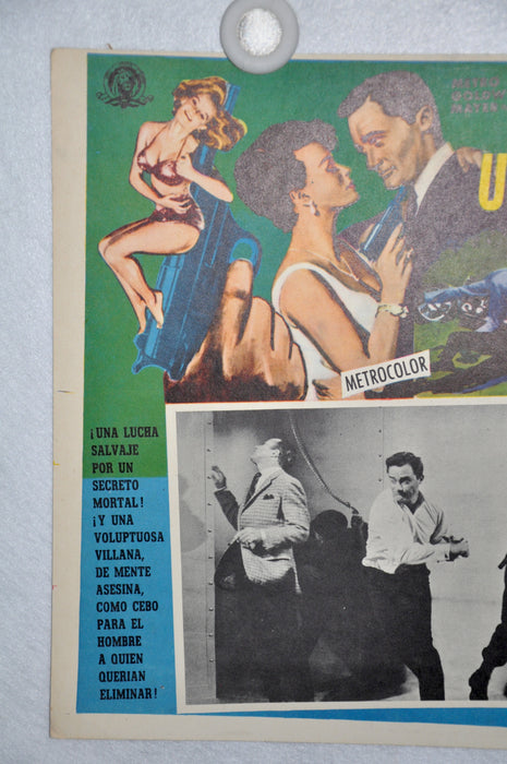 The Man From Uncle - The Spy With My Face 1965 Mexican Lobby Card Movie Poster   - TvMovieCards.com