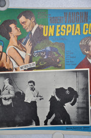 The Man From Uncle - The Spy With My Face 1965 Mexican Lobby Card Movie Poster   - TvMovieCards.com