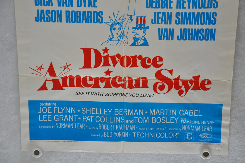 1967 Divorce American Style Original 1SH Movie Poster  Dick Van Dyke   - TvMovieCards.com
