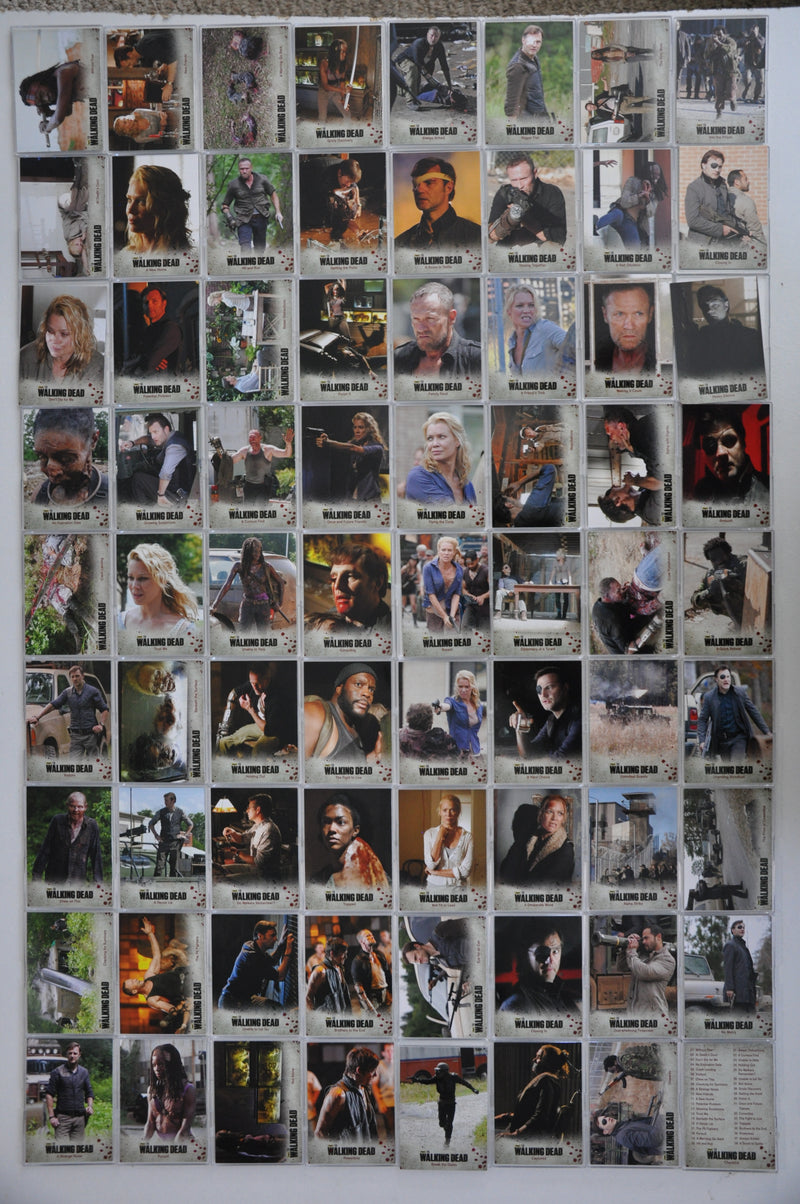 Walking Dead Season 3 Part 2 Base Card Set 72 Cards Cryptozoic Ent. 2014   - TvMovieCards.com