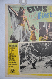 Harum Scarum 1965 Mexican Lobby Card Movie Poster Elvis Presley   - TvMovieCards.com