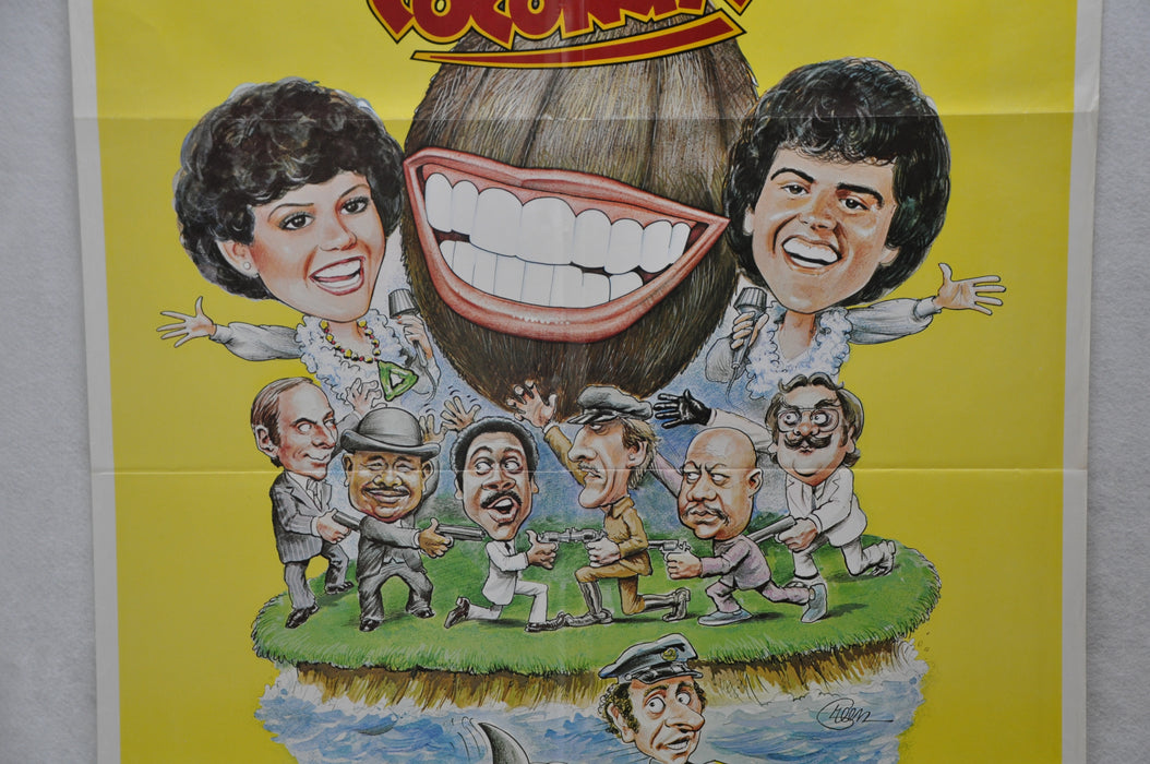 1978 Goin' Coconuts Original 1SH Movie Poster Donny Osmond, Marie Osmond, Herb E   - TvMovieCards.com