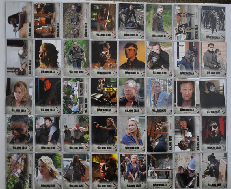 Walking Dead Season 3 Part 2 Base Card Set 72 Cards Cryptozoic Ent. 2014   - TvMovieCards.com