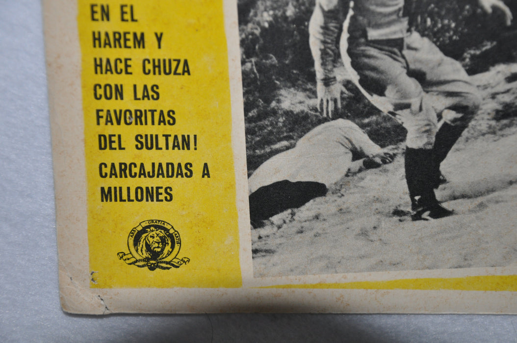 Harum Scarum 1965 Mexican Lobby Card Movie Poster Elvis Presley   - TvMovieCards.com