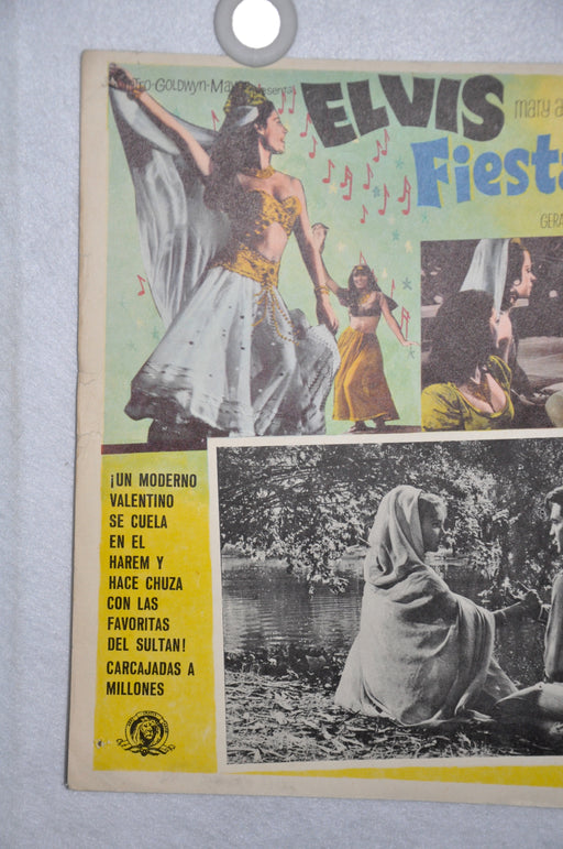 Harum Scarum 1965 Mexican Lobby Card Movie Poster Elvis Presley #2   - TvMovieCards.com