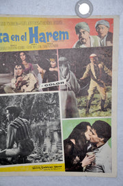 Harum Scarum 1965 Mexican Lobby Card Movie Poster Elvis Presley #2   - TvMovieCards.com