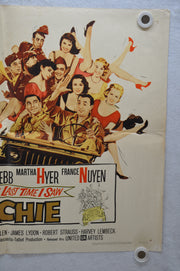 1961 Last Time I Saw Archie Original Half Sheet Movie Poster Robert Mitchum   - TvMovieCards.com