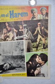 Harum Scarum 1965 Mexican Lobby Card Movie Poster Elvis Presley #3   - TvMovieCards.com