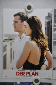 2011 The Adjustment Bureau German Lobby Card Set of 4 Matt Damon Emily Blunt   - TvMovieCards.com