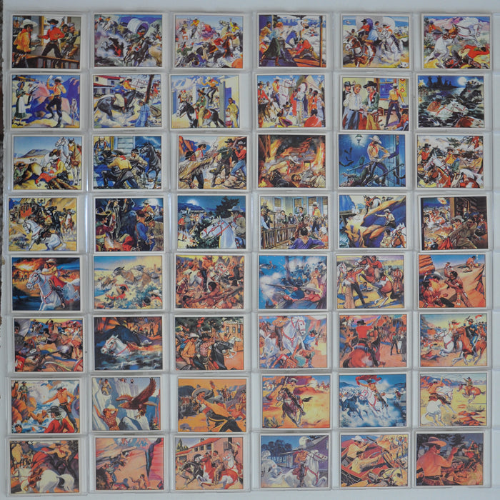 The Lone Ranger Bowman Reprint Card Set 48 Cards 1984   - TvMovieCards.com