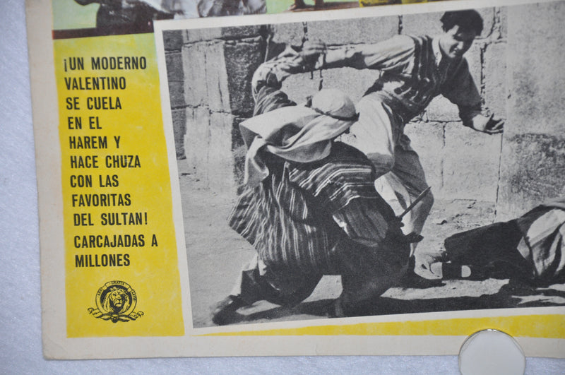 Harum Scarum 1965 Mexican Lobby Card Movie Poster Elvis Presley #3   - TvMovieCards.com