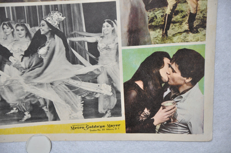 Harum Scarum 1965 Mexican Lobby Card Movie Poster Elvis Presley #4   - TvMovieCards.com