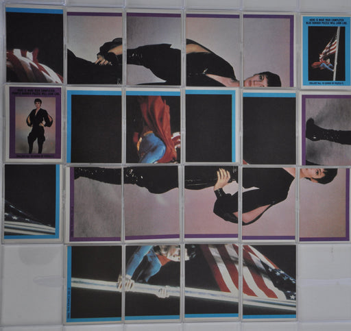 Superman II 1981 Vintage Sticker Trading Card Set 22 Sticker Cards Topps   - TvMovieCards.com