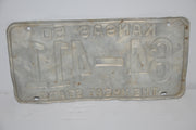 1950 Kansas License Plate # 64-411 Ellsworth County Truck Man Cave Chevy Ford   - TvMovieCards.com