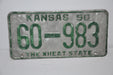 1950 Kansas License Plate # 60-983 Russell County Car Man Cave Chevy Ford   - TvMovieCards.com