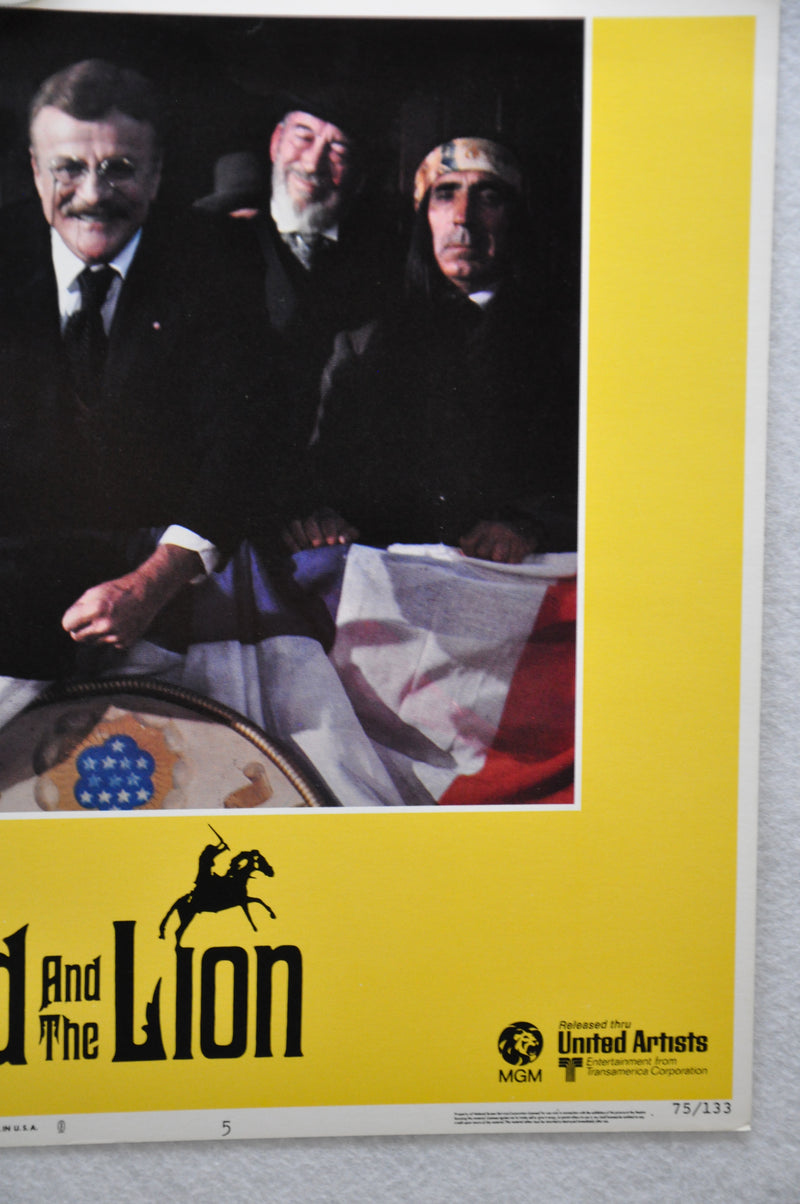 1975 The Wind and the Lion Lobby Card #5 11 x 14 Sean Connery Candice Bergen - TvMovieCards.com