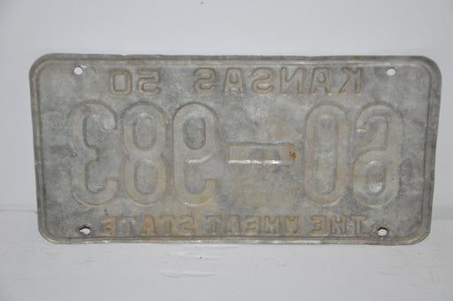 1950 Kansas License Plate # 60-983 Russell County Car Man Cave Chevy Ford   - TvMovieCards.com