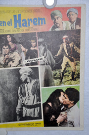 Harum Scarum 1965 Mexican Lobby Card Movie Poster Elvis Presley #5   - TvMovieCards.com