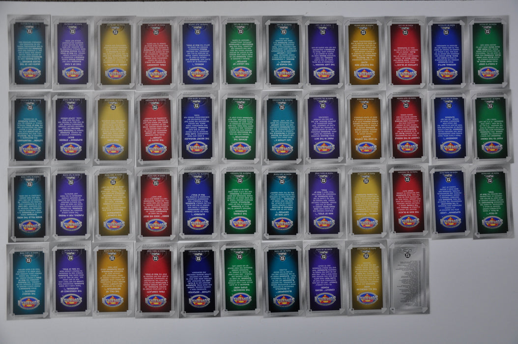 Superman Premium Embossed Widevision Card Set 90 Cards   - TvMovieCards.com