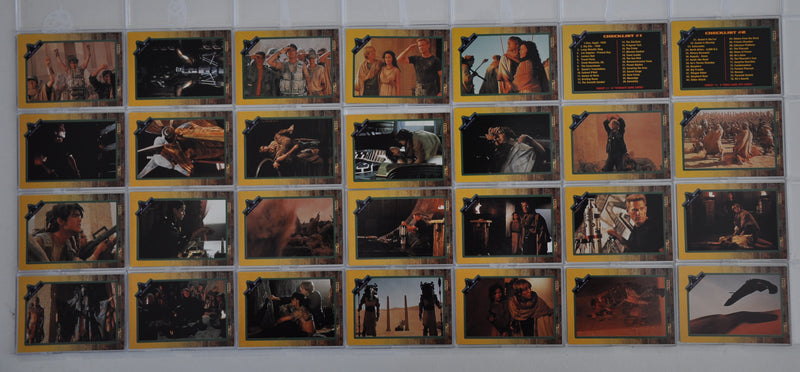 Stargate Movie Base Card Set 100 Cards Collect-A-Card 1994   - TvMovieCards.com