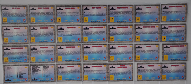 Stargate Movie Base Card Set 100 Cards Collect-A-Card 1994   - TvMovieCards.com