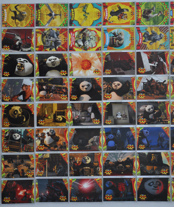 Kung Fu Panda 2 Movie Base Card Set 90 Cards plus 9 Tattoo Cards 2011   - TvMovieCards.com