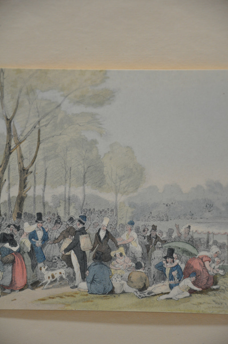 Theodor Hosemann Der Stralauer Fischzug Art Print Kunstakademie Düsseldorf   - TvMovieCards.com