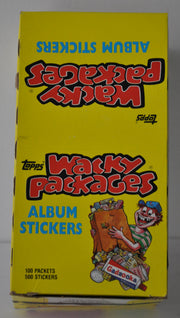 1986 Wacky Packages Album Stickers Empty Bubble Gum Vintage Trading Card Box   - TvMovieCards.com