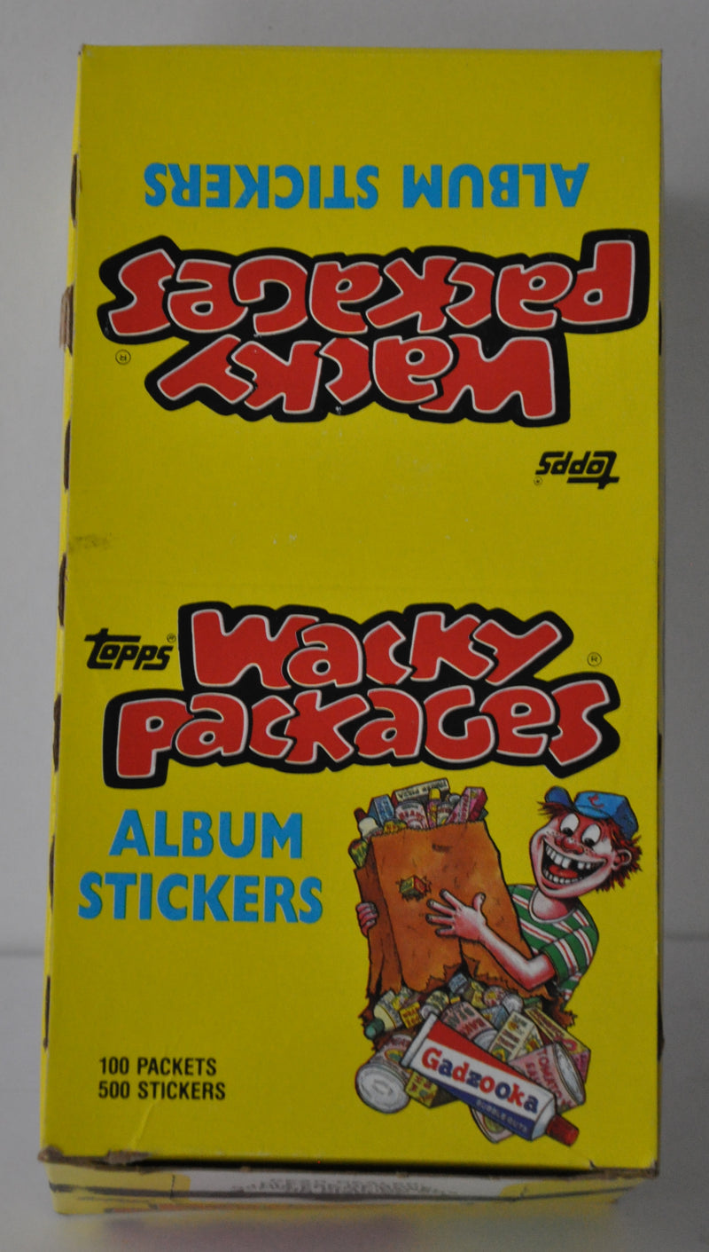 1986 Wacky Packages Album Stickers Empty Bubble Gum Vintage Trading Card Box   - TvMovieCards.com