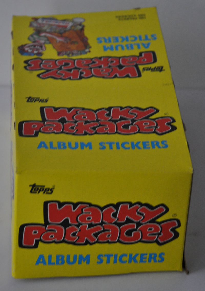 1986 Wacky Packages Album Stickers Empty Bubble Gum Vintage Trading Card Box   - TvMovieCards.com