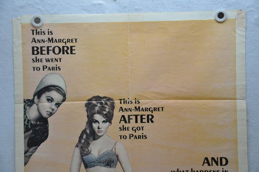 1966 Made in Paris Original 1SH Movie Poster Ann-Margret, Louis Jourdan, Richard   - TvMovieCards.com