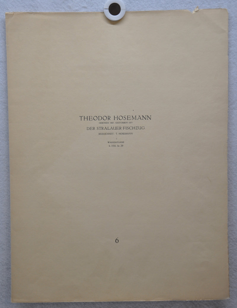 Theodor Hosemann Der Stralauer Fischzug Art Print Kunstakademie Düsseldorf   - TvMovieCards.com