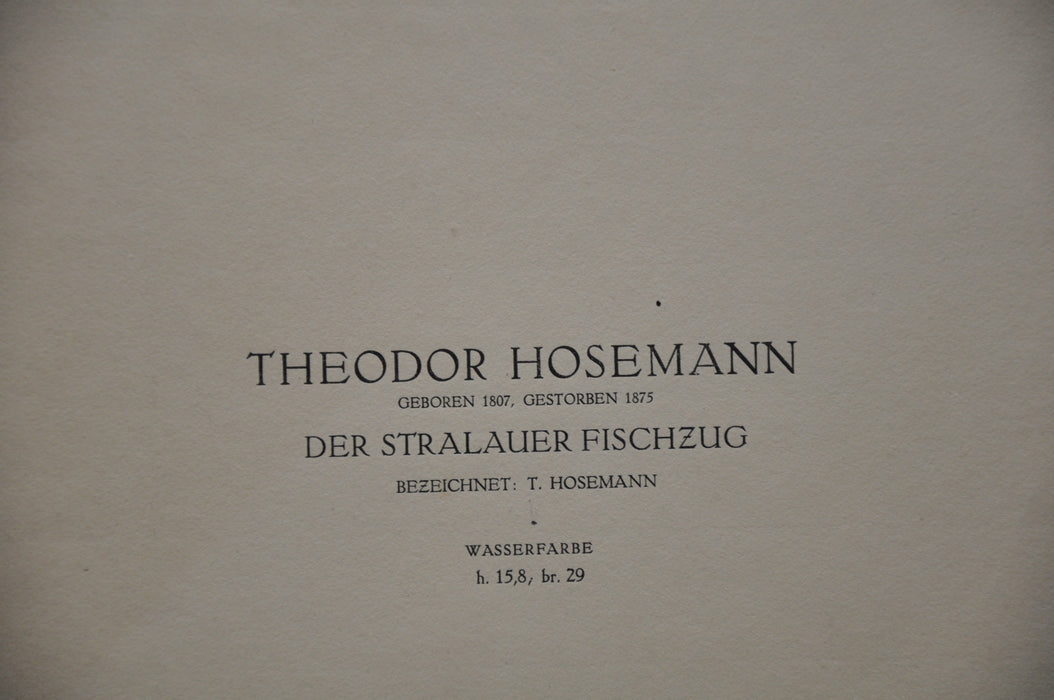 Theodor Hosemann Der Stralauer Fischzug Art Print Kunstakademie Düsseldorf   - TvMovieCards.com
