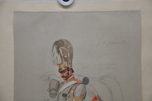 Franz Kruger (1797-1857) Russischer Soldat: Chevalier Garde Lithograph Art Print   - TvMovieCards.com
