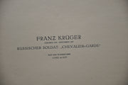 Franz Kruger (1797-1857) Russischer Soldat: Chevalier Garde Lithograph Art Print   - TvMovieCards.com