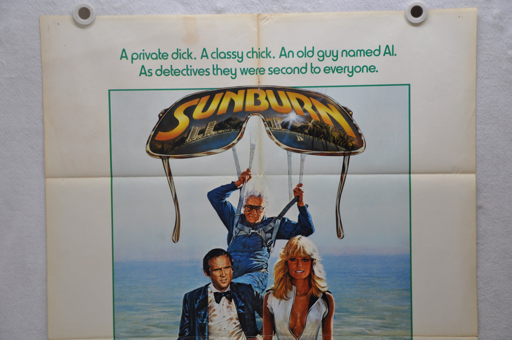 1979 Sunburn Original 1SH Movie Poster Farrah Fawcett Charles Grodin Art Carney   - TvMovieCards.com