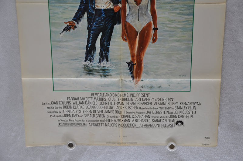 1979 Sunburn Original 1SH Movie Poster Farrah Fawcett Charles Grodin Art Carney   - TvMovieCards.com