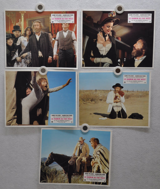 1979 The Frisco Kid Lobby Card Set 9 x 11 Gene Wilder, Harrison Ford   - TvMovieCards.com