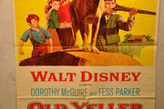 Old Yeller Original 1SH Movie Poster Re-release 1974 27 x 41 Disney   - TvMovieCards.com