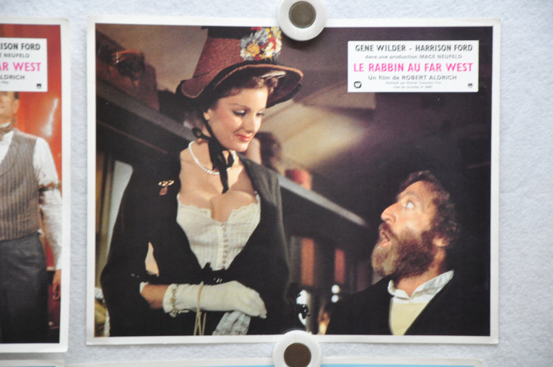 1979 The Frisco Kid Lobby Card Set 9 x 11 Gene Wilder, Harrison Ford   - TvMovieCards.com