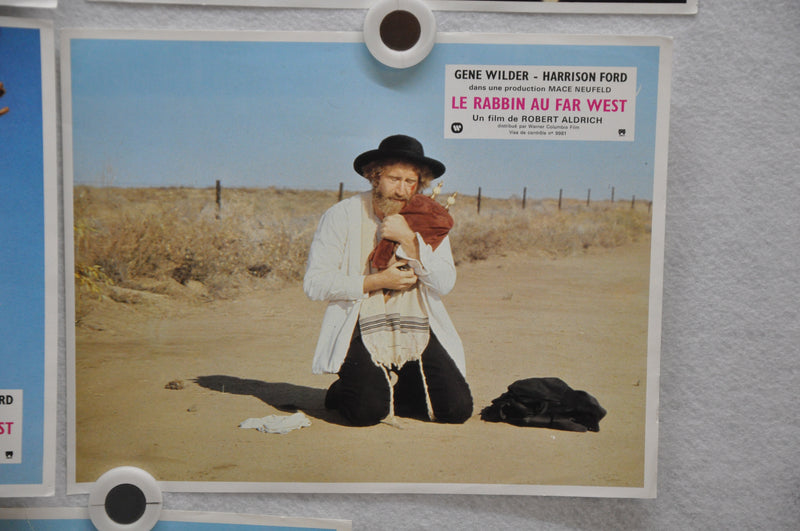 1979 The Frisco Kid Lobby Card Set 9 x 11 Gene Wilder, Harrison Ford   - TvMovieCards.com