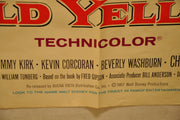 Old Yeller Original 1SH Movie Poster Re-release 1974 27 x 41 Disney   - TvMovieCards.com