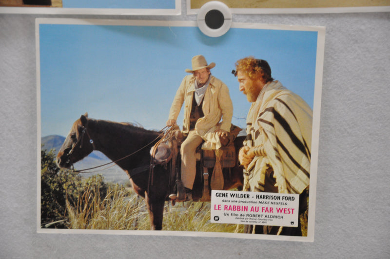 1979 The Frisco Kid Lobby Card Set 9 x 11 Gene Wilder, Harrison Ford   - TvMovieCards.com