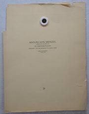 Adolph Von Menzel (1815-1905) Im Abendkonzert Lithograph Art Print   - TvMovieCards.com
